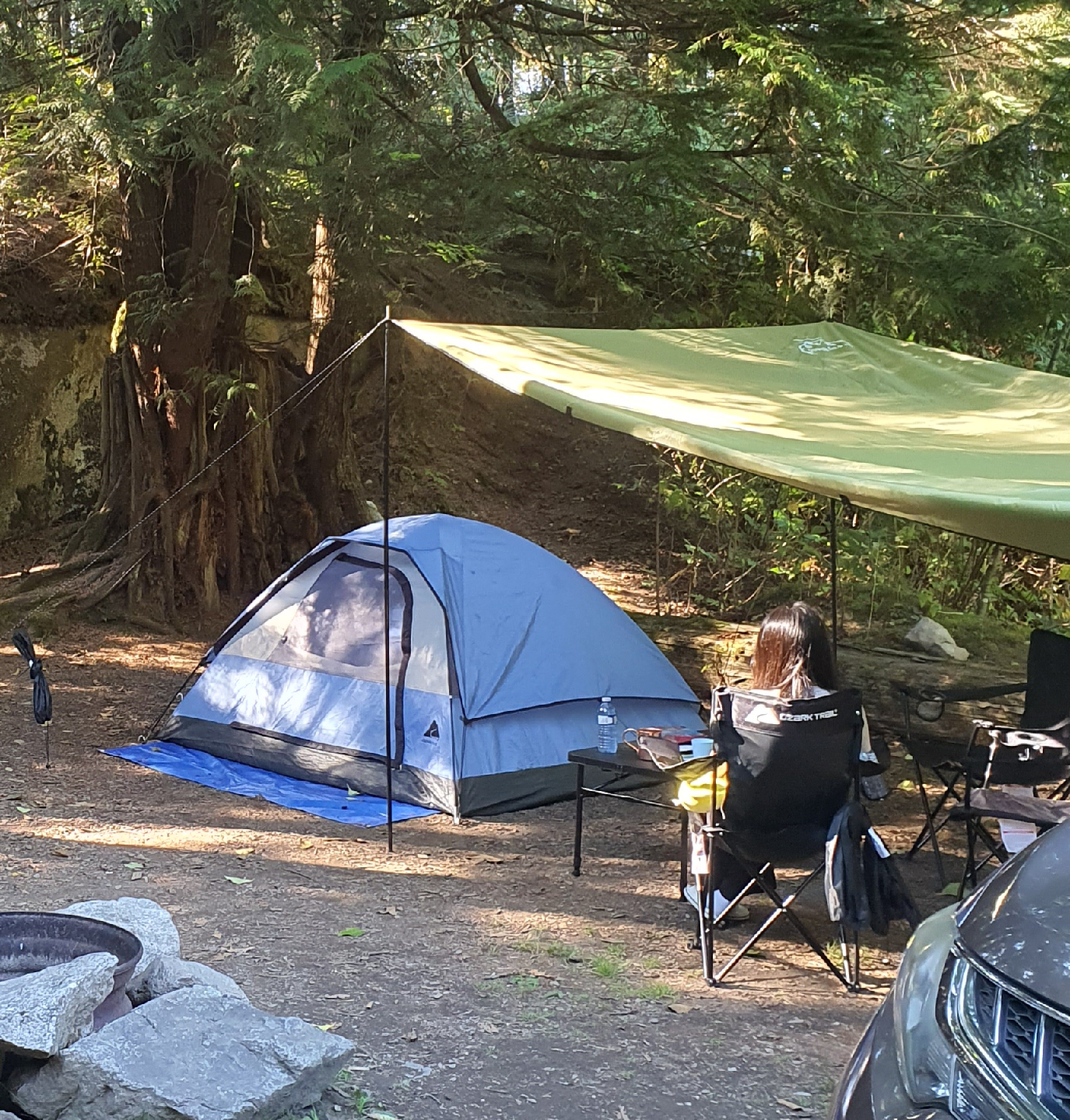 Camping Tarp Canopy for CAR/SUV Waterproof - photo 4