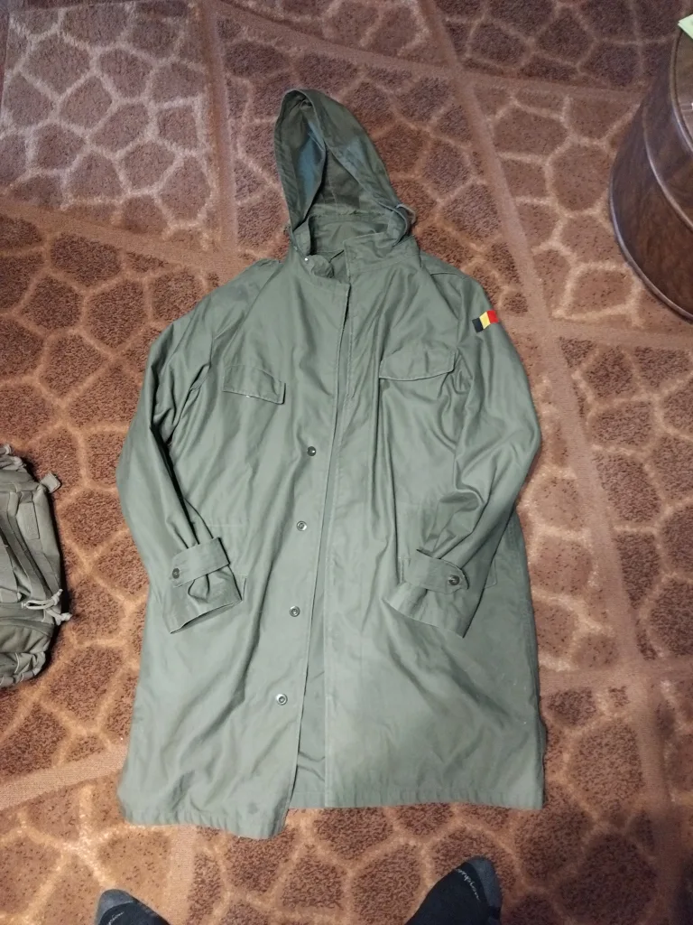 Belgian Army Raincoat thumbnail