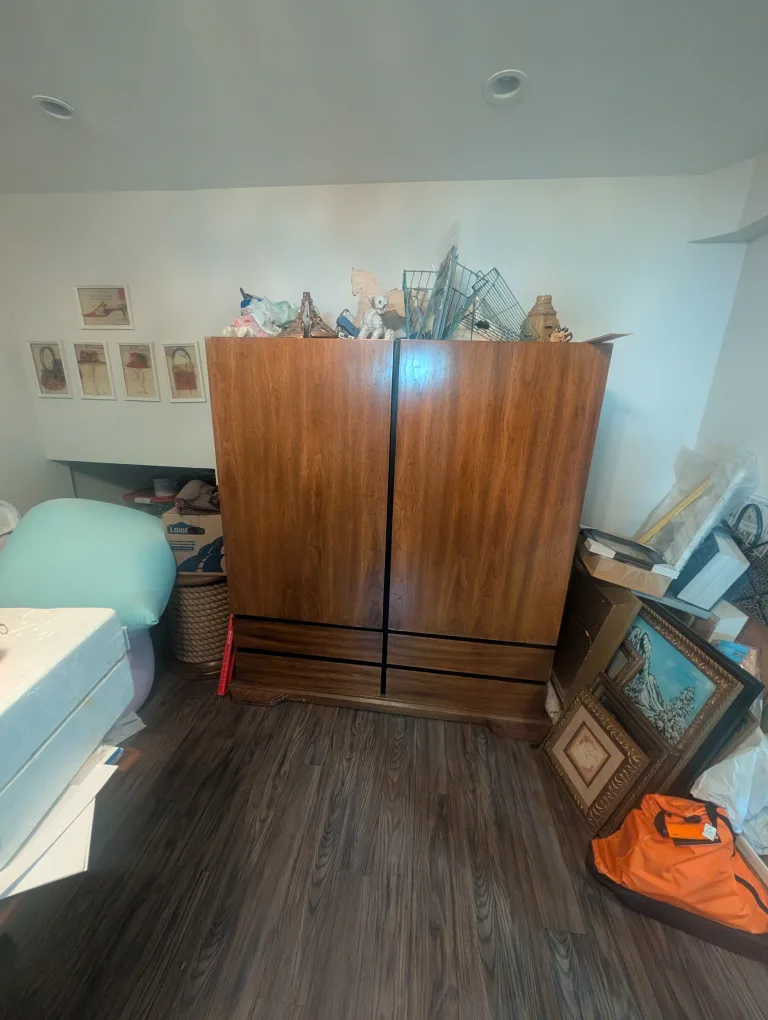 Sewing Cabinet with Fold Out Table image indicator(2)