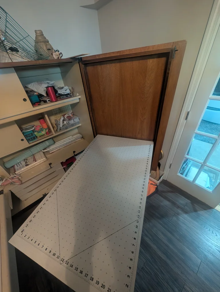 Sewing Cabinet with Fold Out Table image indicator(5)