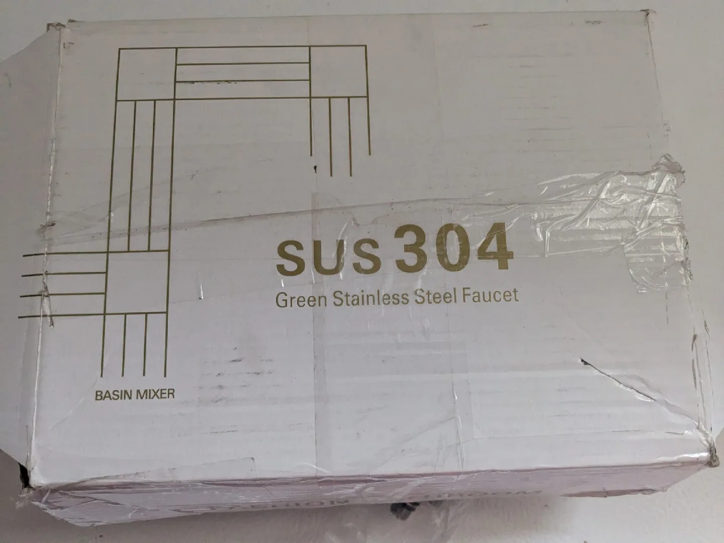 SUS 304 Green Stainless Steel Faucet - New in Box! image indicator(3)