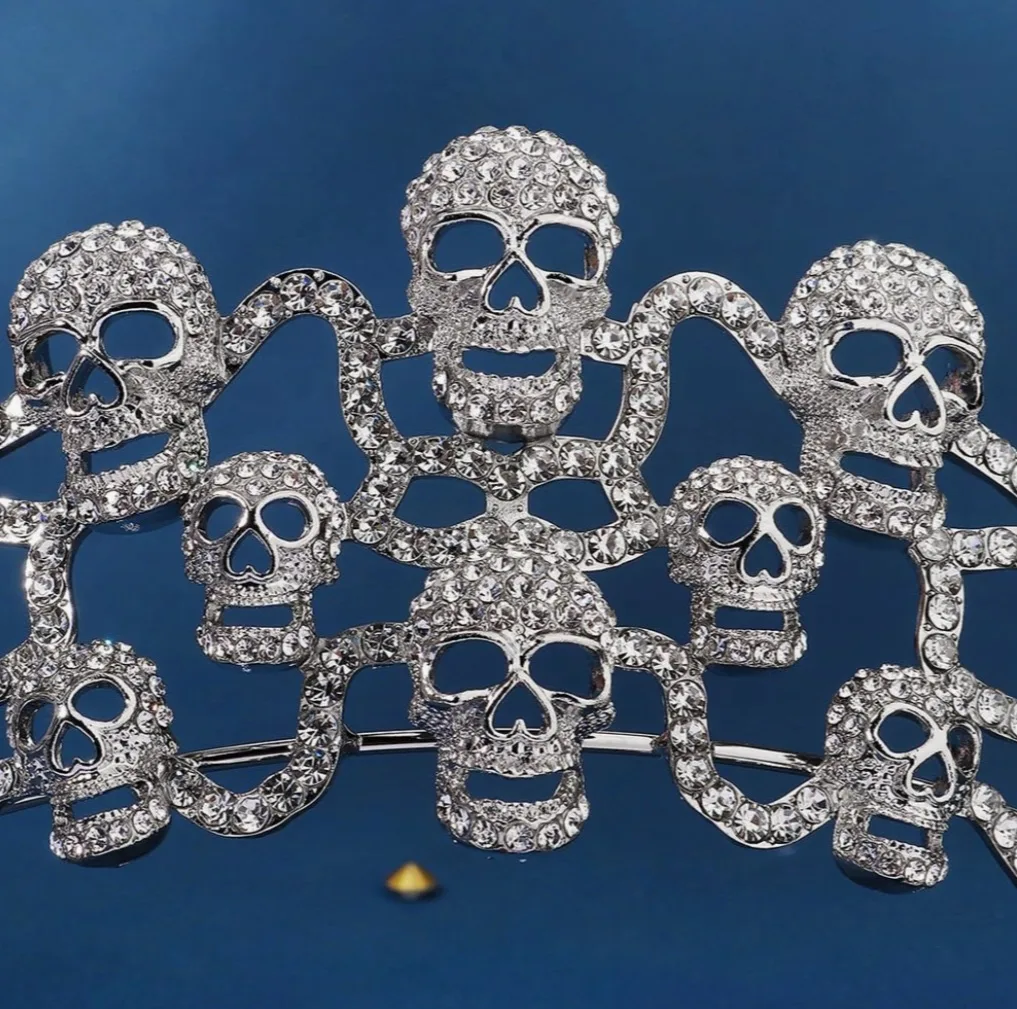 Brand New Halloween Skull Crown image indicator(4)