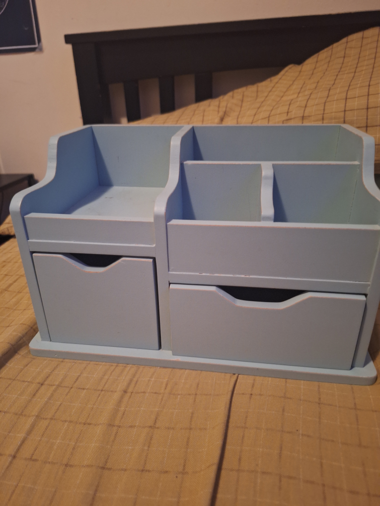 blue Cabinet Storage Box