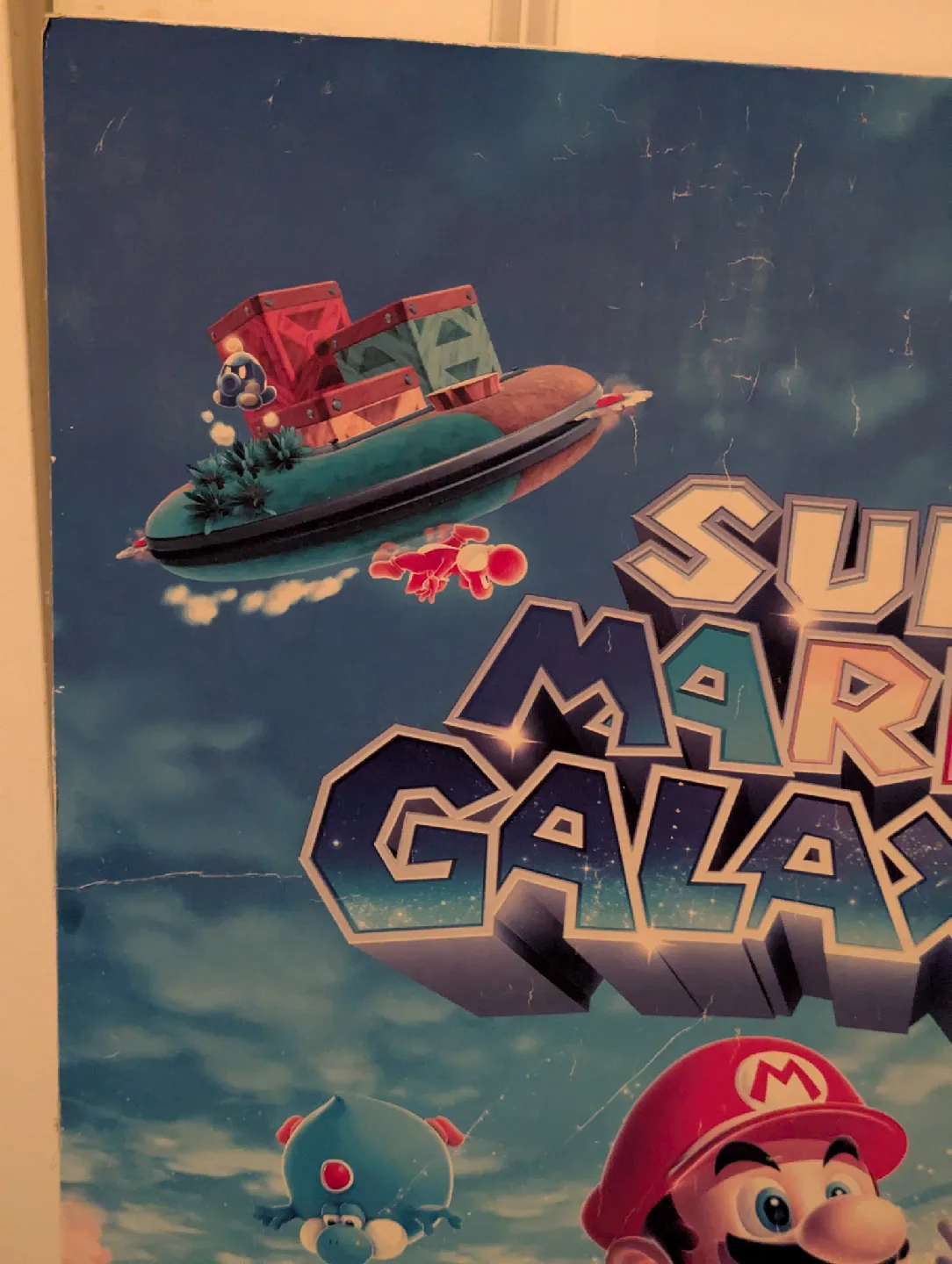 Super Mario Galaxy 2 Poster on frame 22 x 30 🥕 image indicator(3)