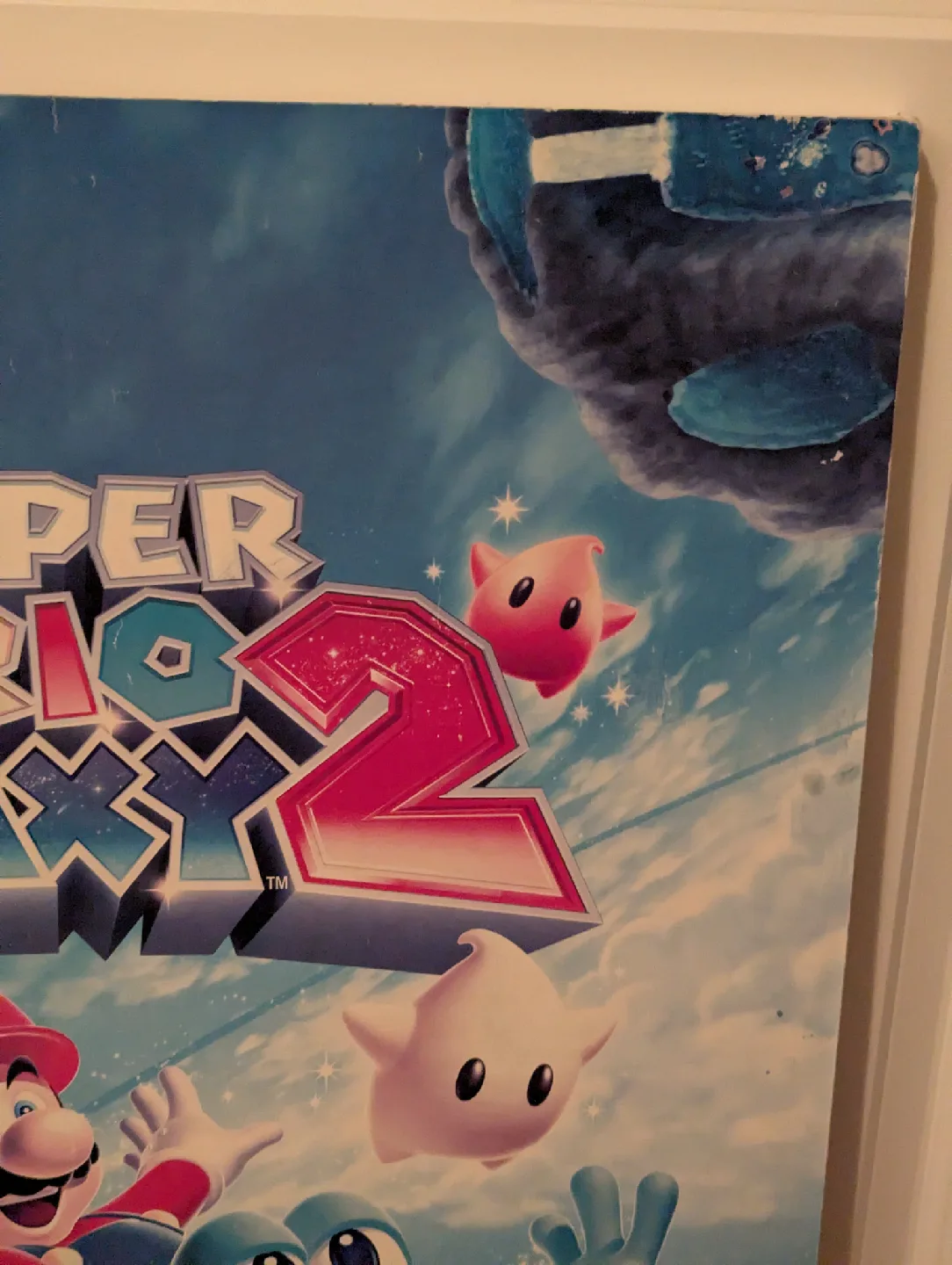 Super Mario Galaxy 2 Poster on frame 22 x 30 🥕 image indicator(4)
