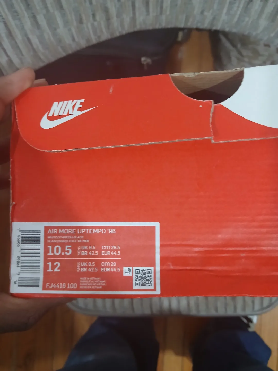 Nike Air More Uptempo '96 Size 10.5 image indicator(3)