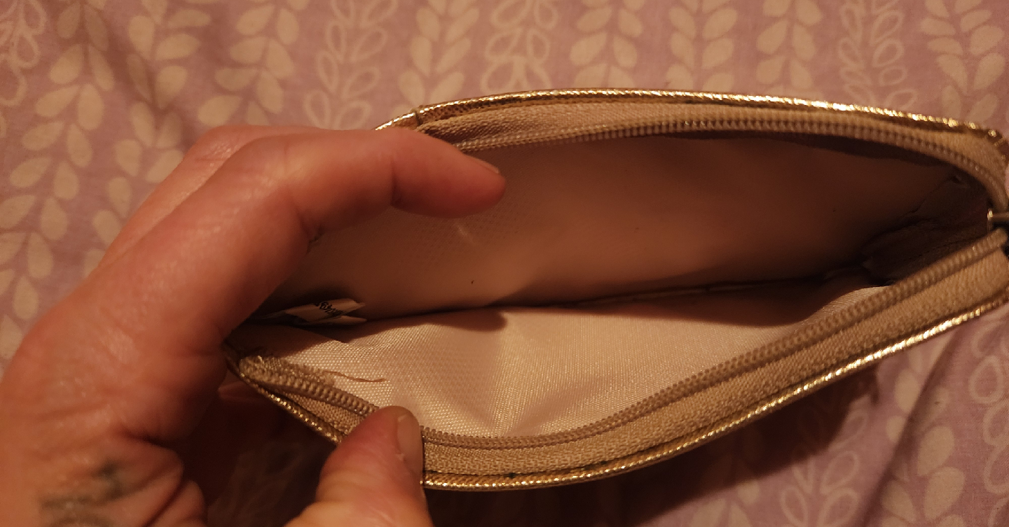 Metallic Gold Wallet/Card Holder see description - photo 2