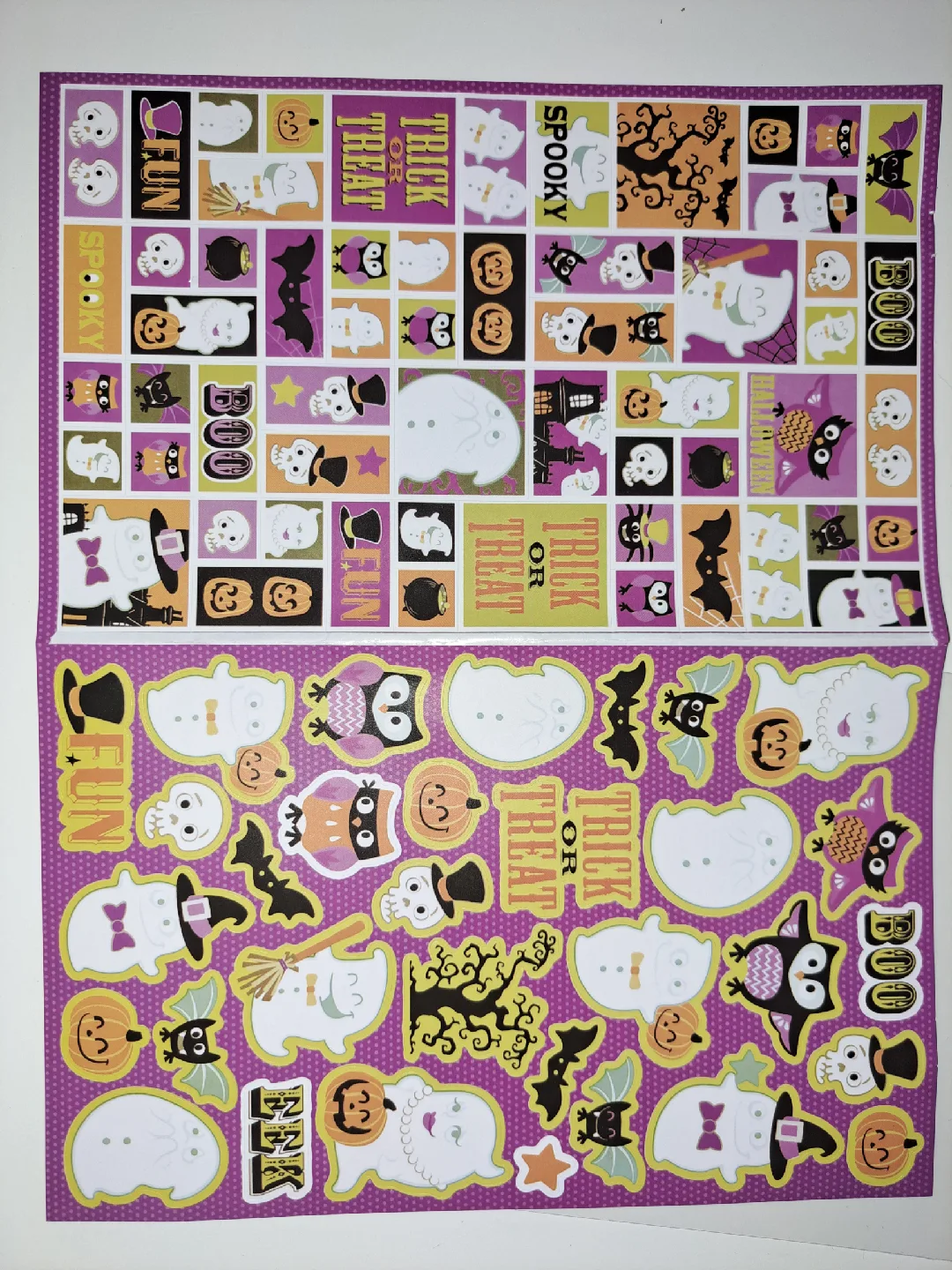 🥕 Halloween Stickers - Ghosts, Bats, Pumpkins thumbnail