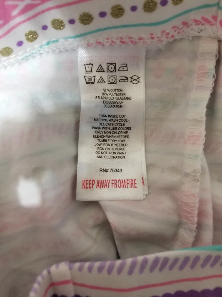 Cynthia Rowley Girls Leggings - Size 7/8 image indicator(6)