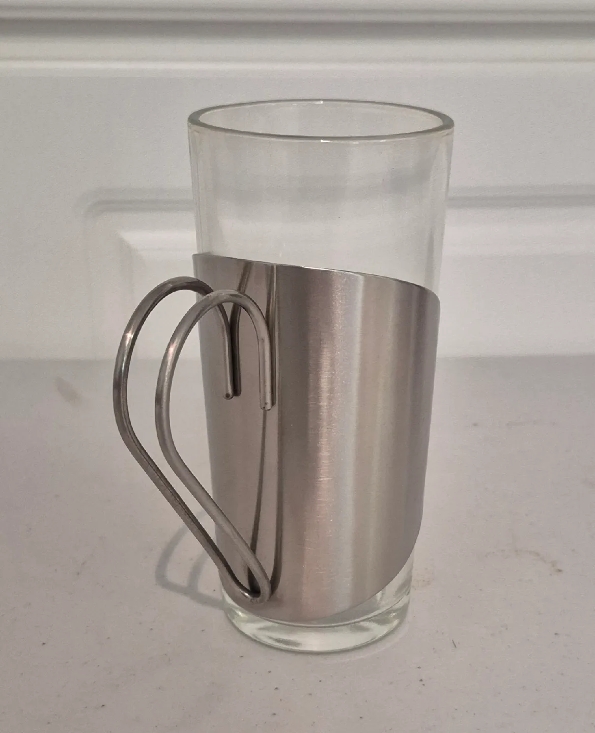 Set of 8 Stainless Steel Specialty Coffee Cups with Spoons image indicator(8)