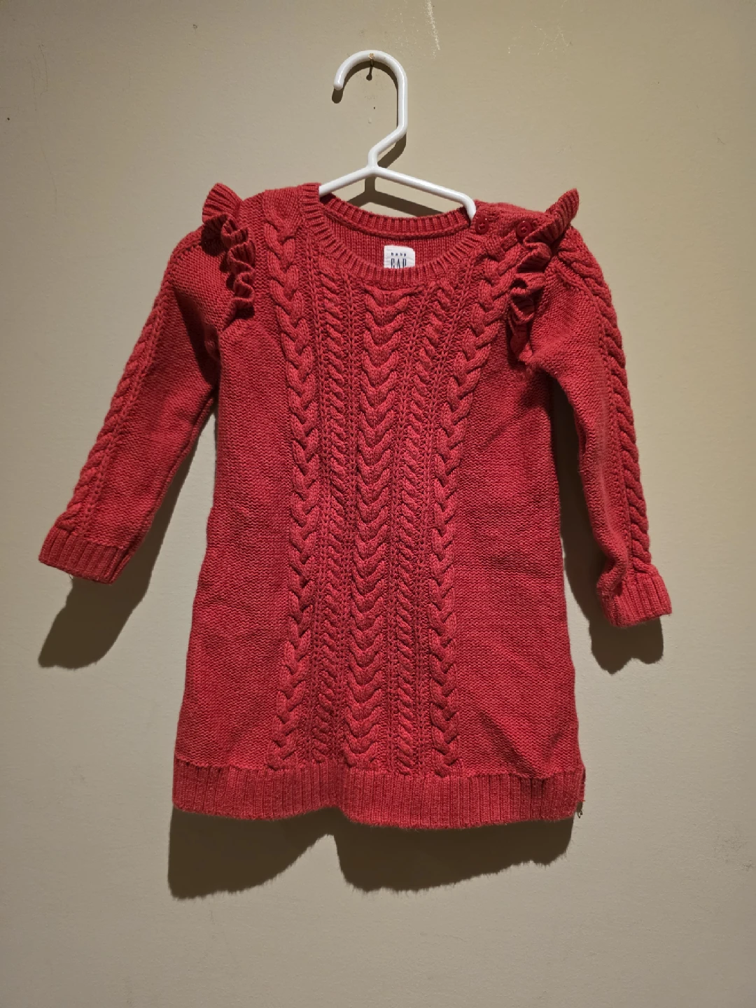 Baby Gap Red Knit Dress