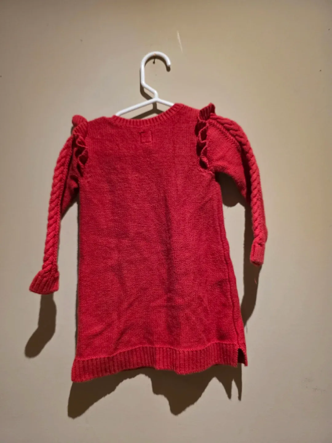 Baby Gap Red Knit Dress image indicator(2)
