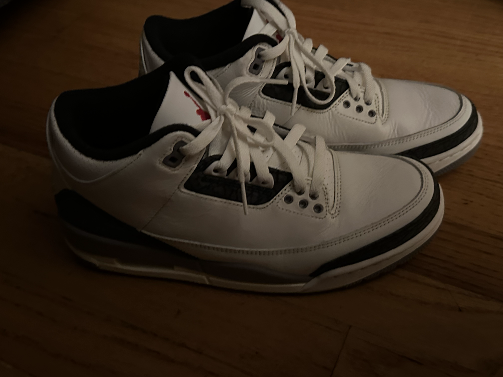 Air Jordan 3 Retro White Cement - photo 2