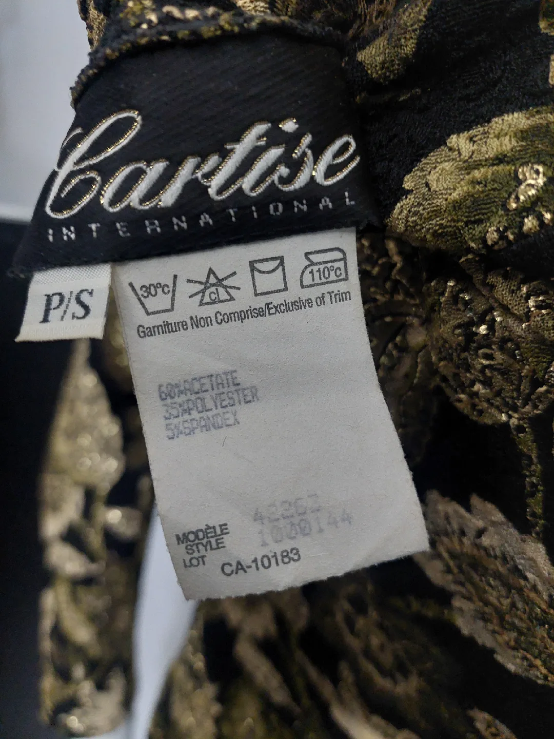 Cartise International Floral Top - Size S image indicator(5)