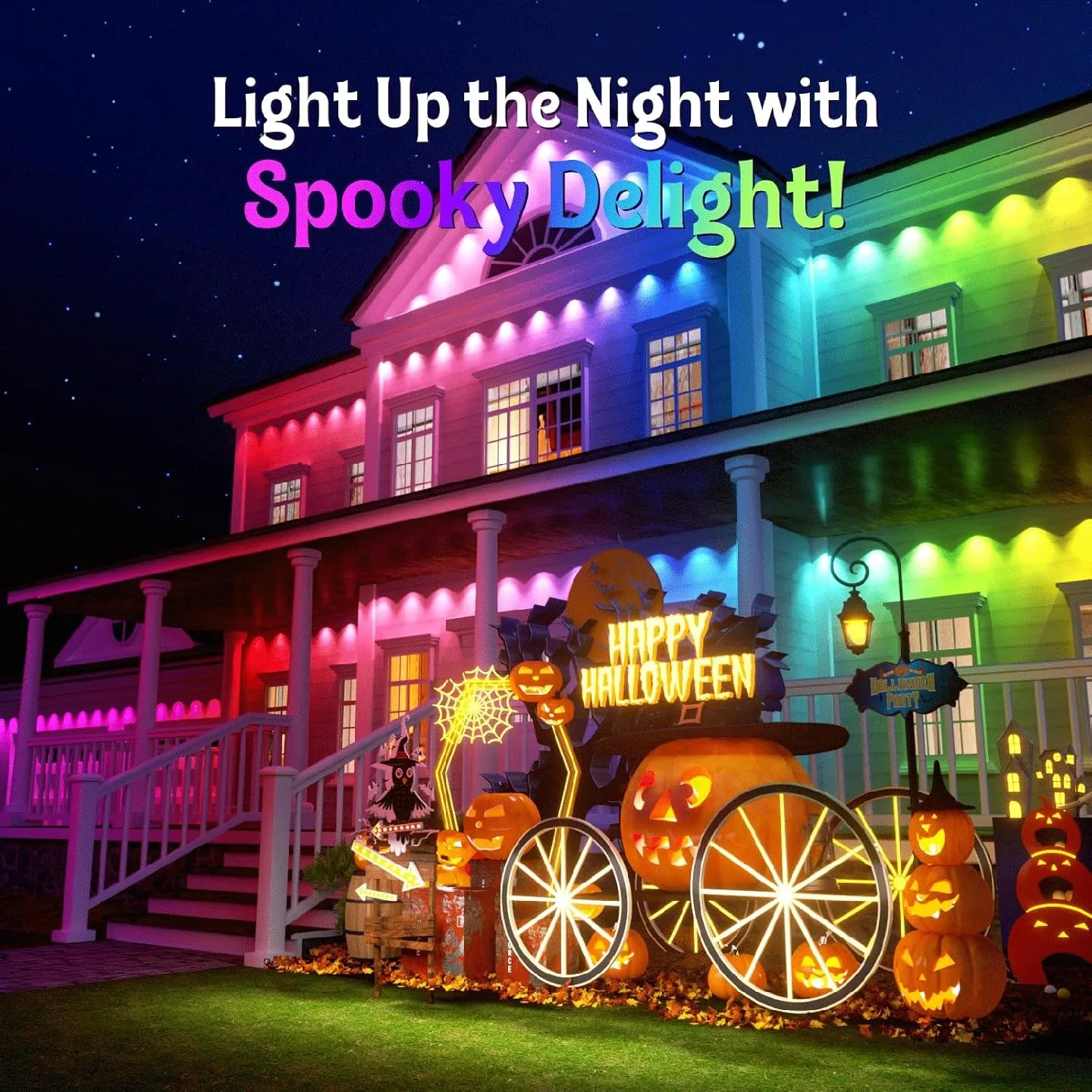 Permanent Outdoor Lights 100FT BNIB image indicator(6)