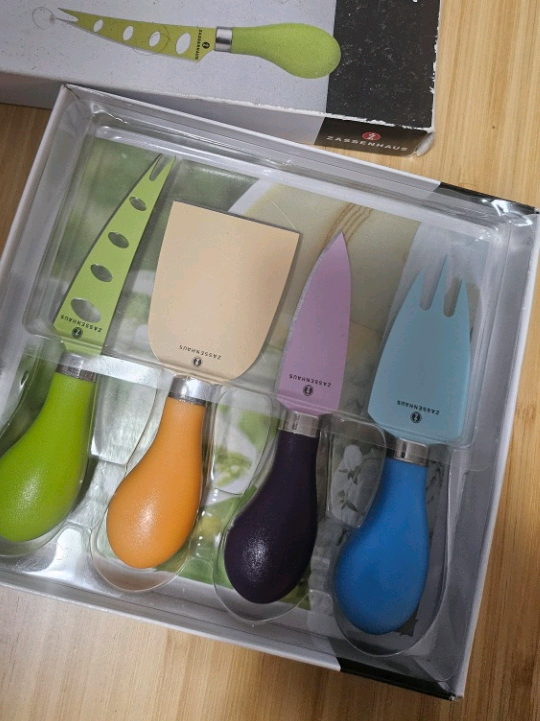 Cheese Knife Set (New in Box!)