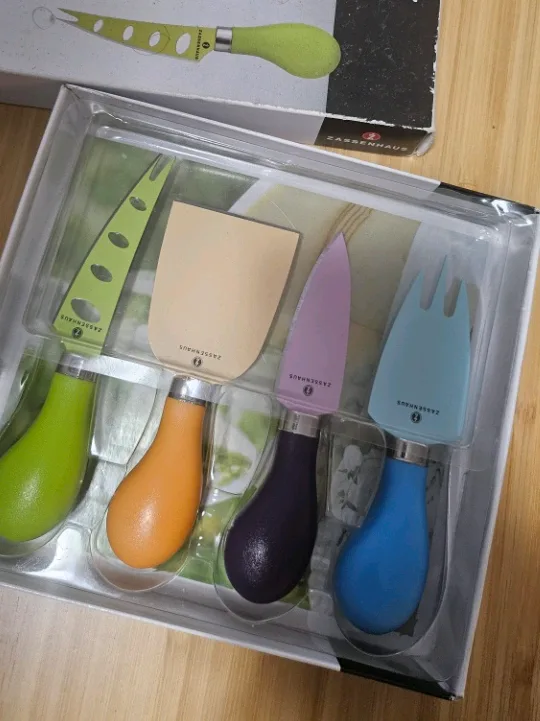 Cheese Knife Set (New in Box!)