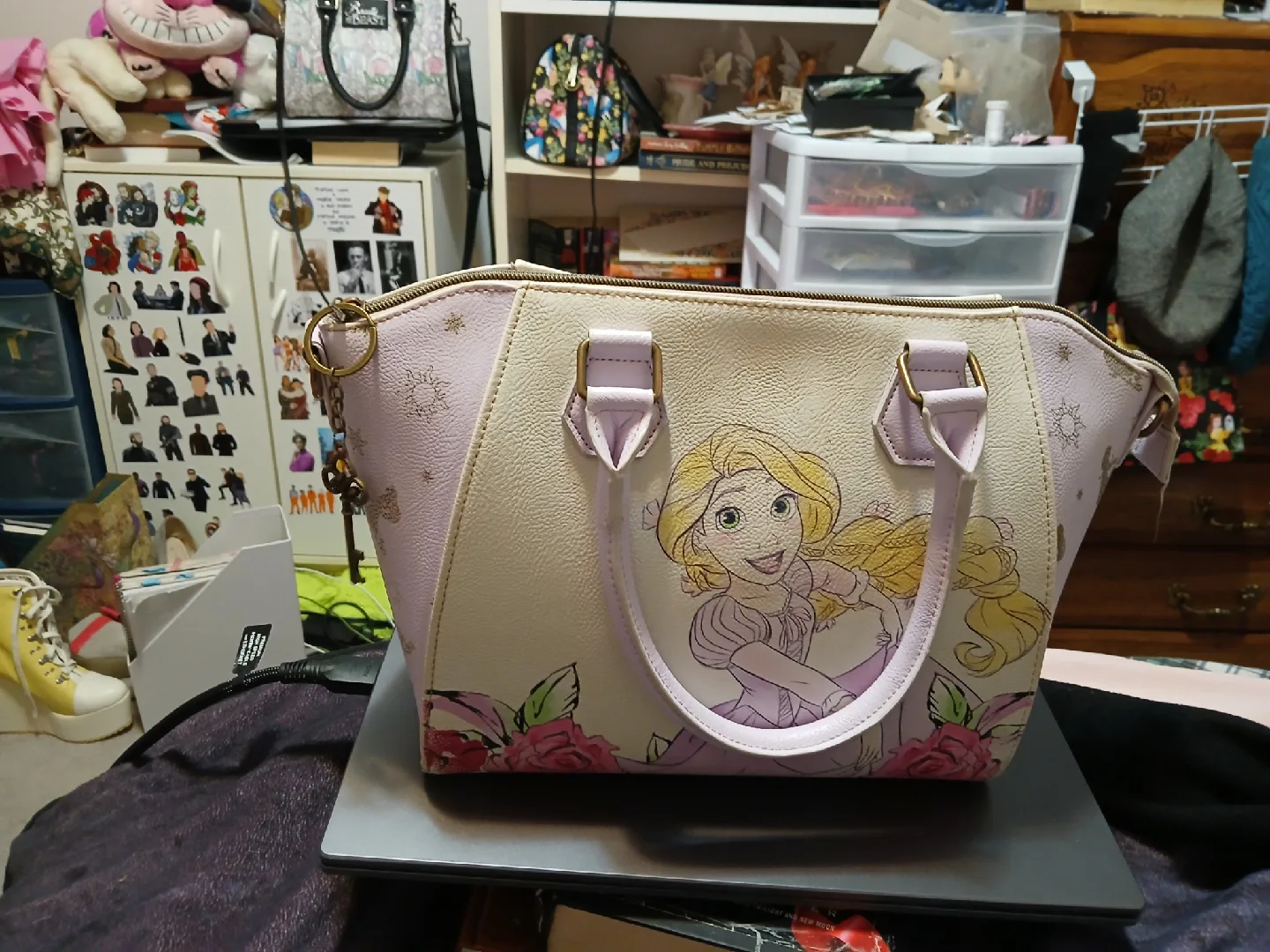 Disney Loungefly Rapunzel Satchel Bag