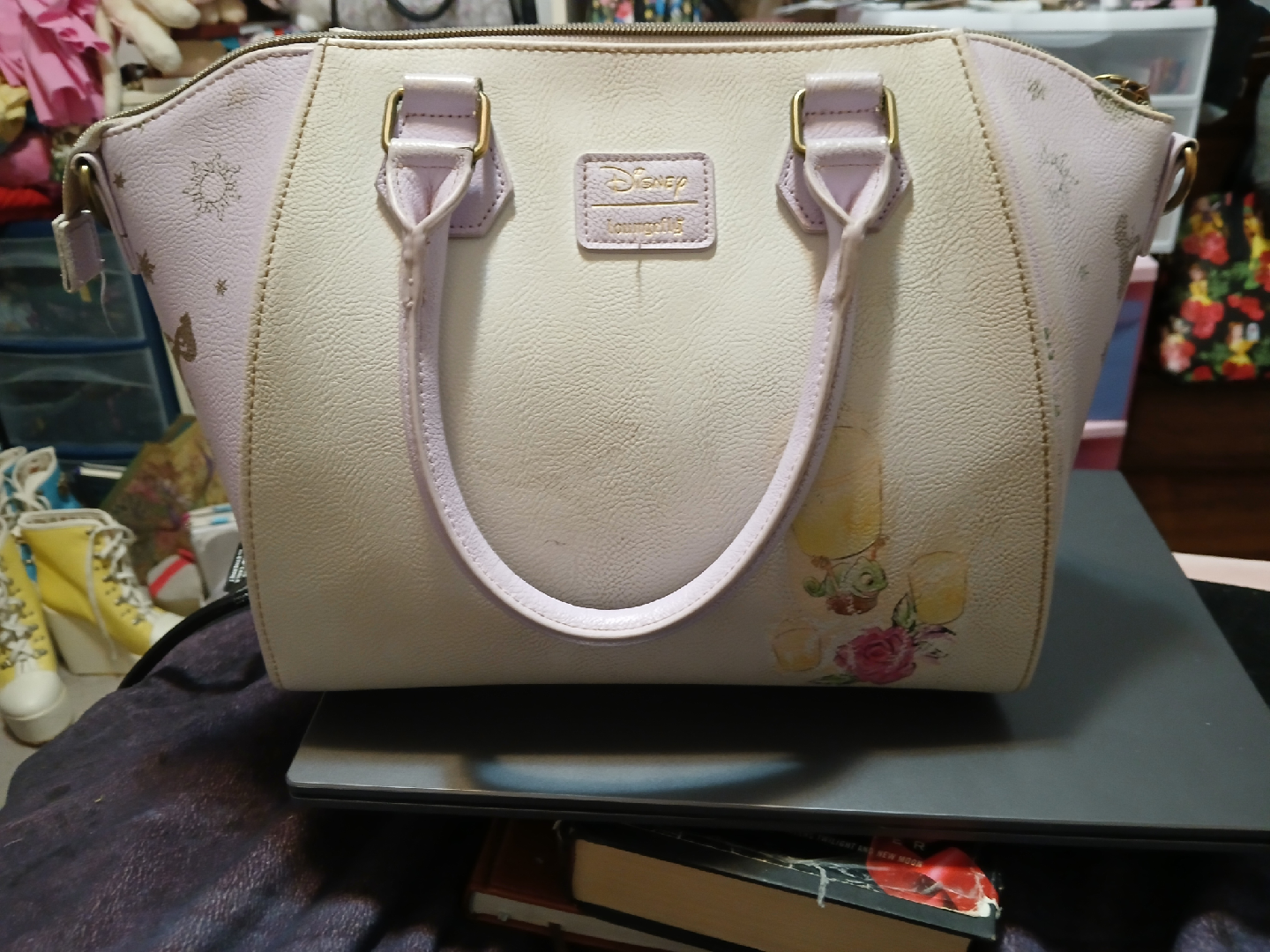 Disney Loungefly Rapunzel Satchel Bag - photo 2