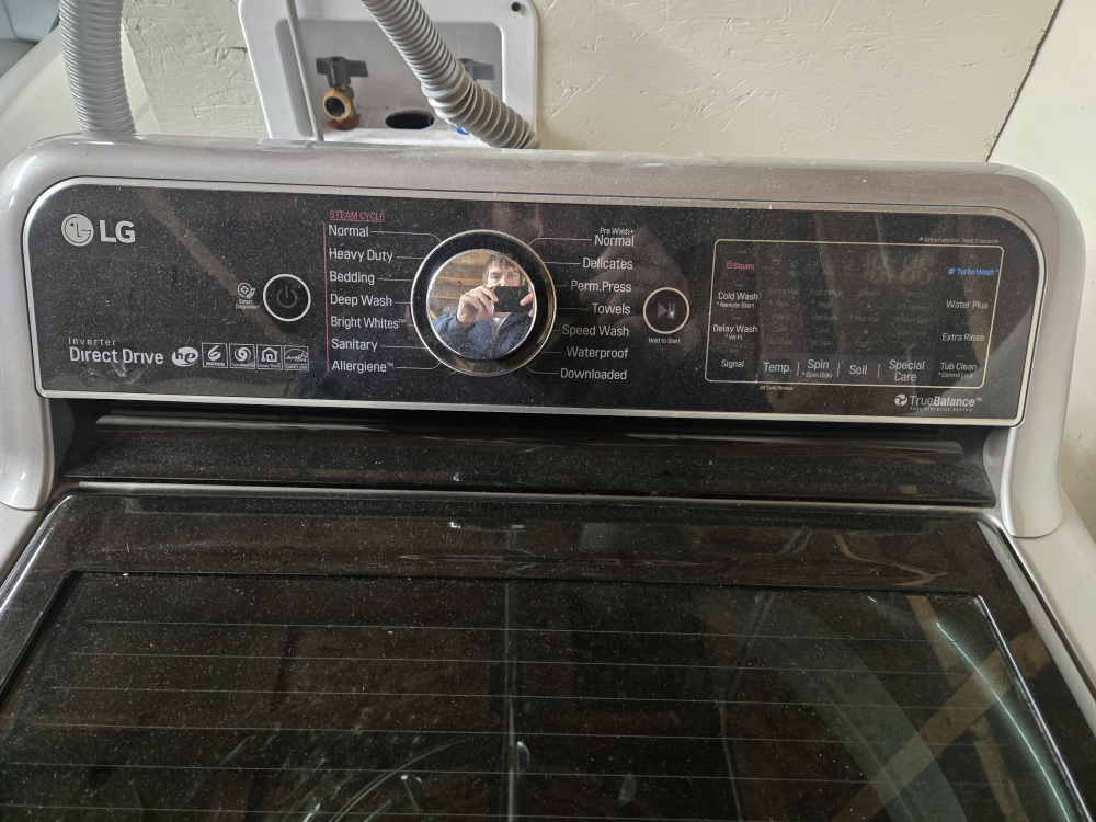 LG Top Load Washer - Direct Drive - photo 2
