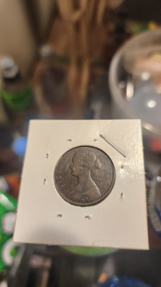 1880 Newfoundland One Cent Coin - photo 2