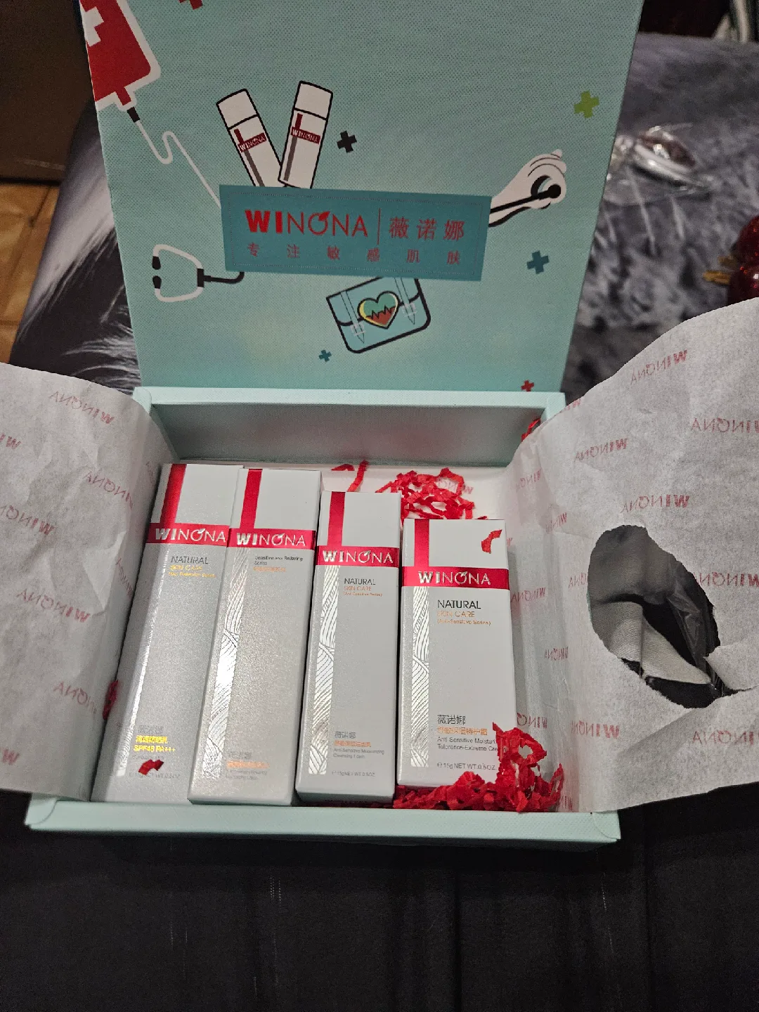 WINONA Natural Skin Care Sets (Anti-Sensitive Series) image indicator(3)