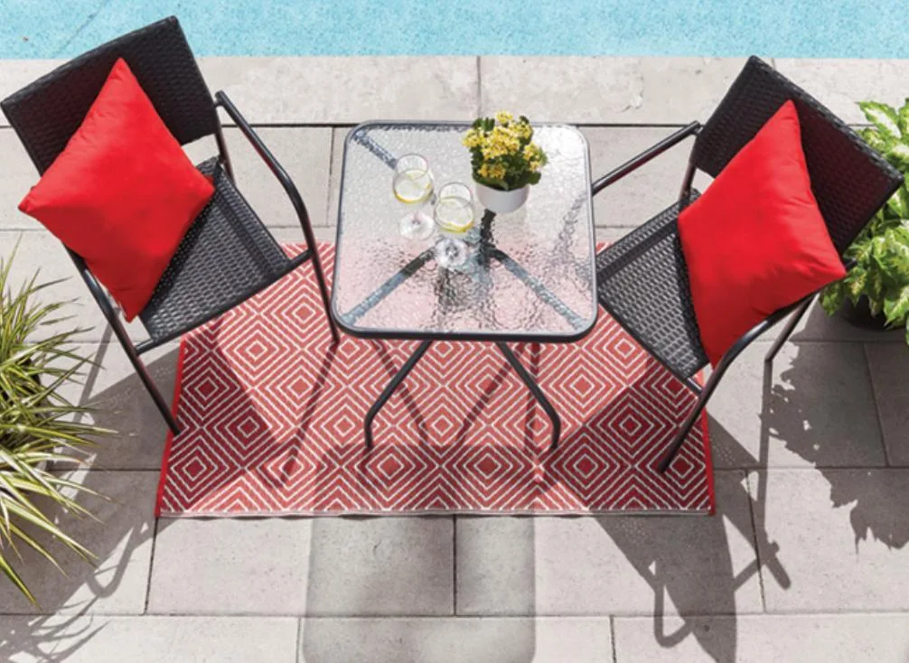 Outdoor Bistro Patio Set - 3 pieces - Like New! thumbnail