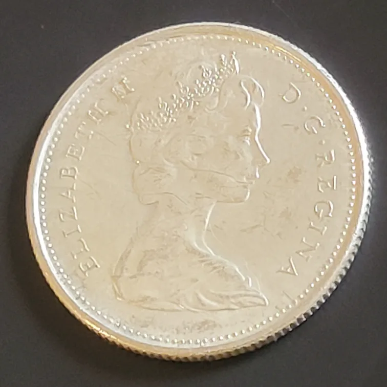 1967 Canadian Quarter thumbnail