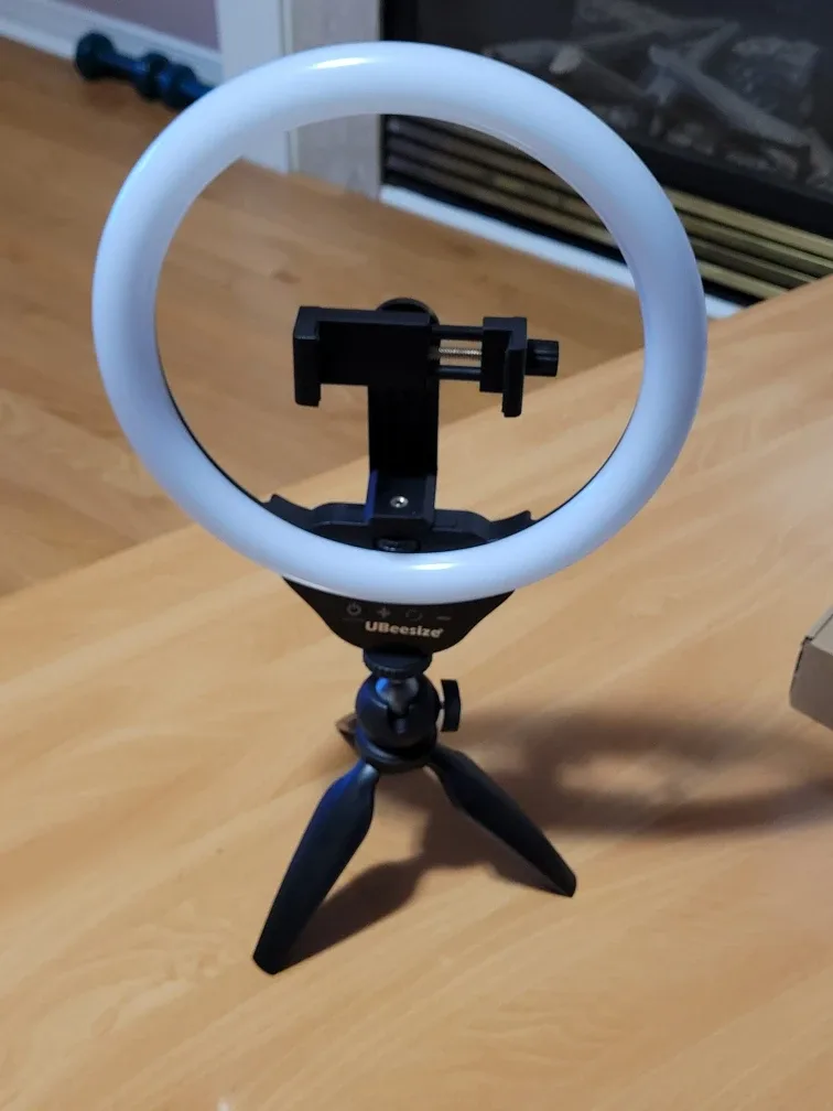 UBeesize Selfie Ring Light with Tripod Stand thumbnail