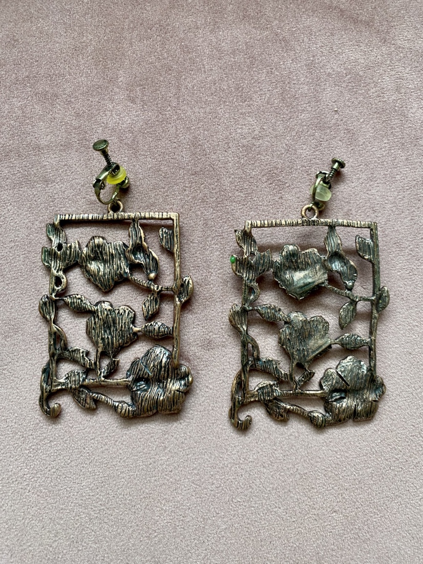 Flower Garden Clip on Earrings - photo 3