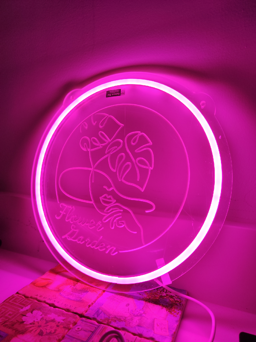 Flower Garden Neon Sign