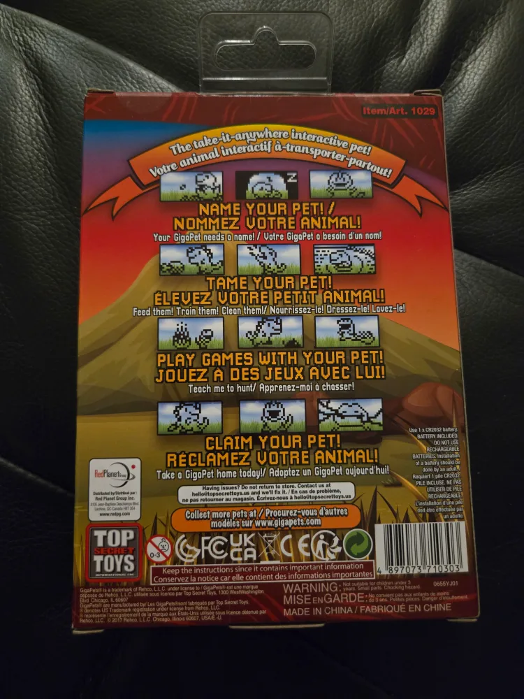 New GigaPets Tech T-Rex Virtual Pet 🧡 image indicator(2)