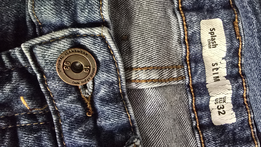 DNM Real Indigo Clothing Jeans, Size 32 - photo 2