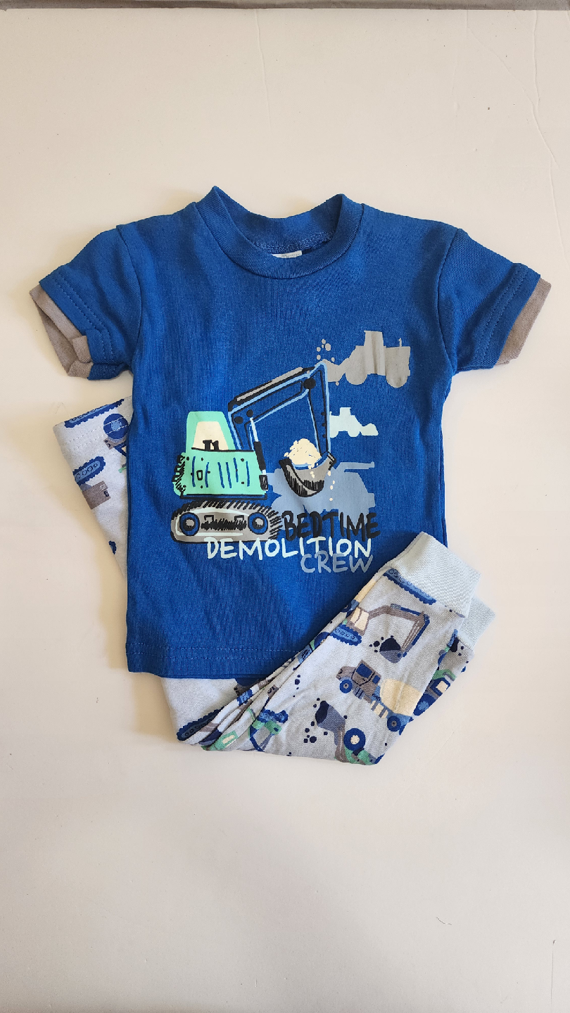 Bedtime Demolition Crew Pajama Set-2T - photo 2