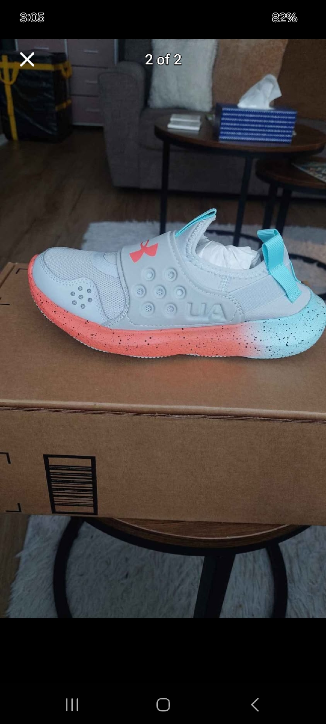 Under Armour Kids' Ansa Slip-On Shoes  size 4y
