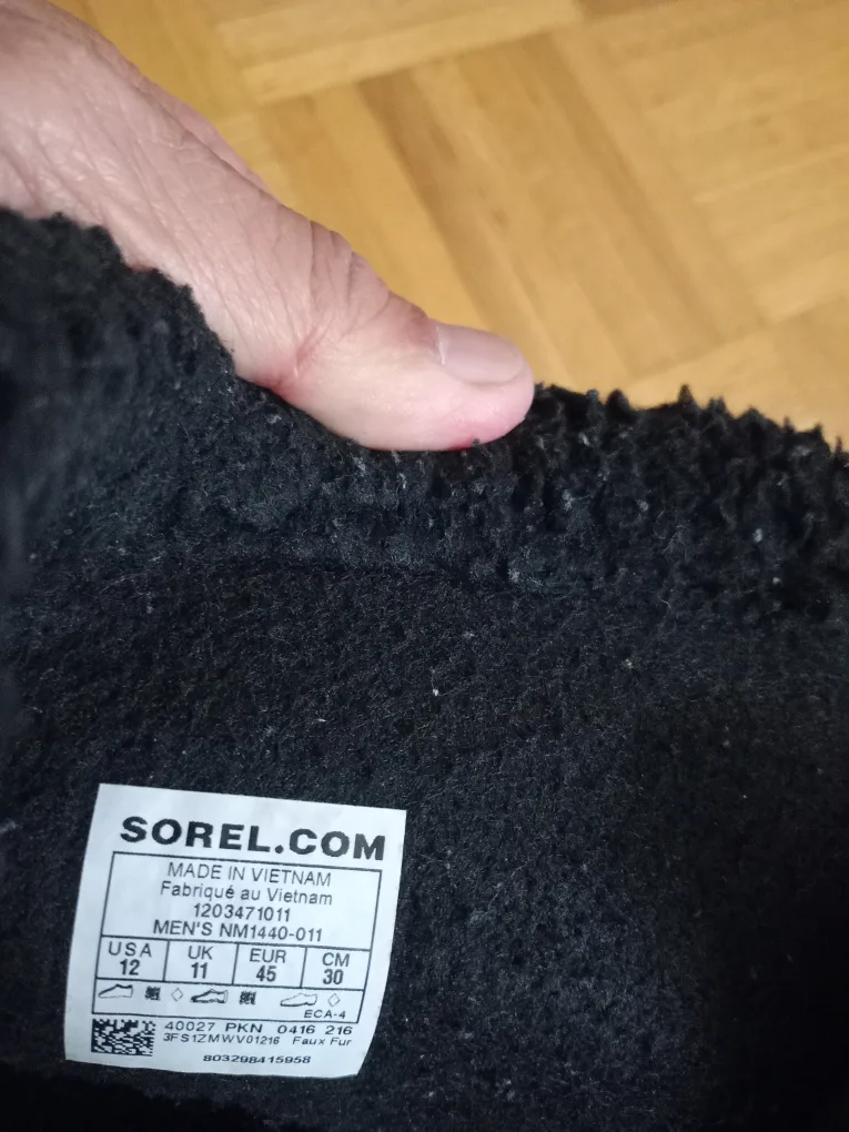 Sorel NM1440-011 Men's Winter Boots - Size 12 image indicator(3)