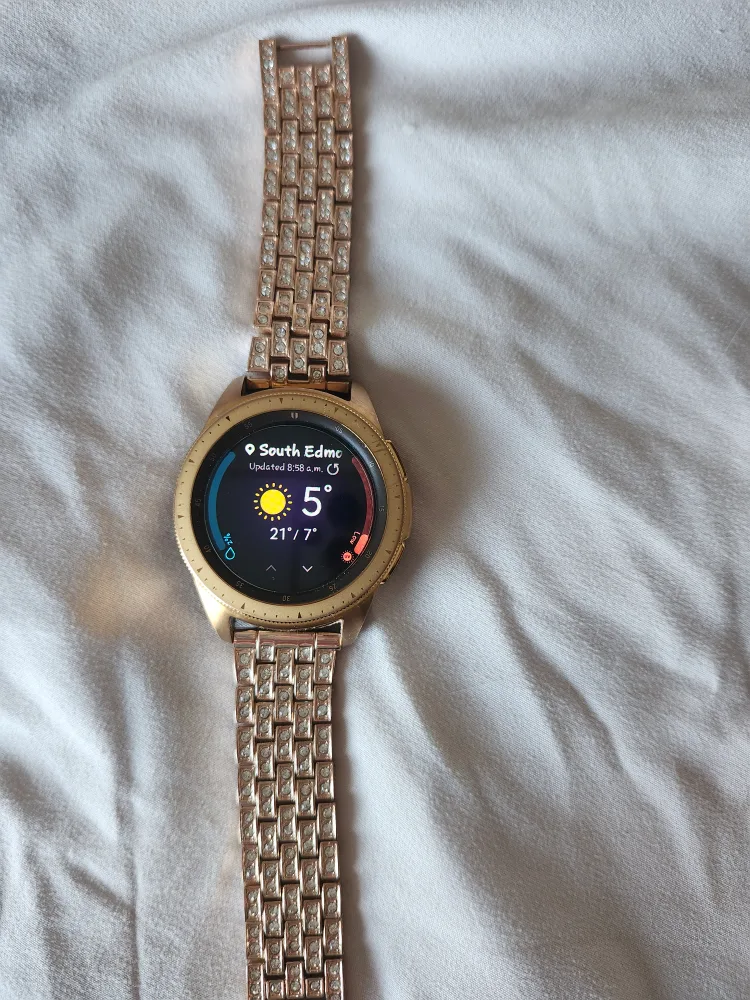 Samsung Galaxy Watch LTE, Rose Gold with Diamond Band image indicator(3)