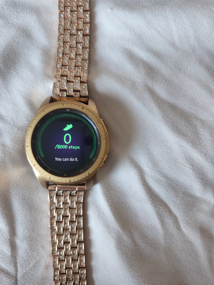 Samsung Galaxy Watch LTE, Rose Gold with Diamond Band image indicator(4)