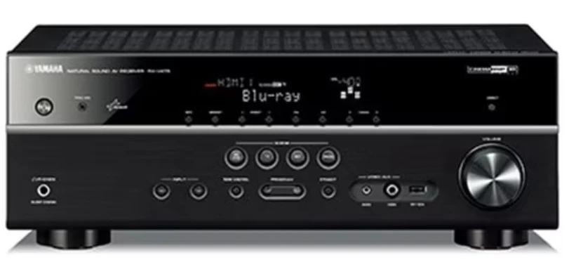 Yamaha RX-V675 AV Receiver/Paradigm Cinema CT 100 speakers