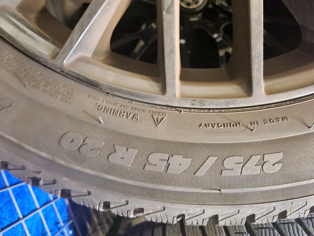 BMW 275/45R20 Winter wheels & tires - photo 5