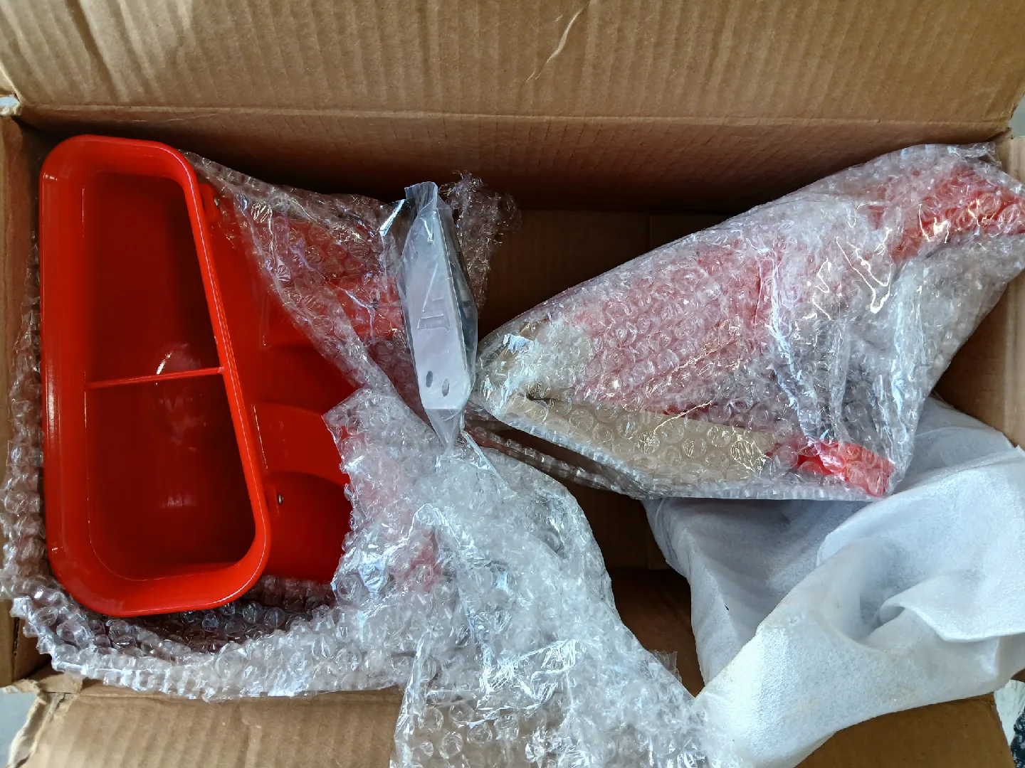 Velossa Tech Big Mouth Ram Air Intake Snorkel - Red image indicator(4)