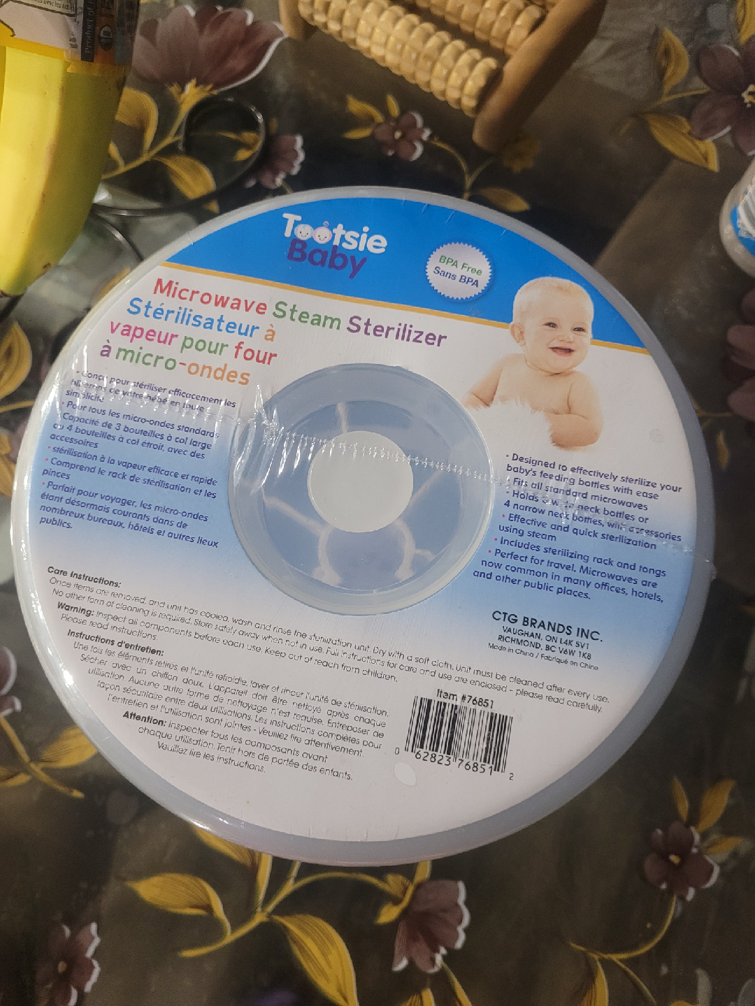 Tootsie Baby Microwave Steam Sterilizer - New - photo 3