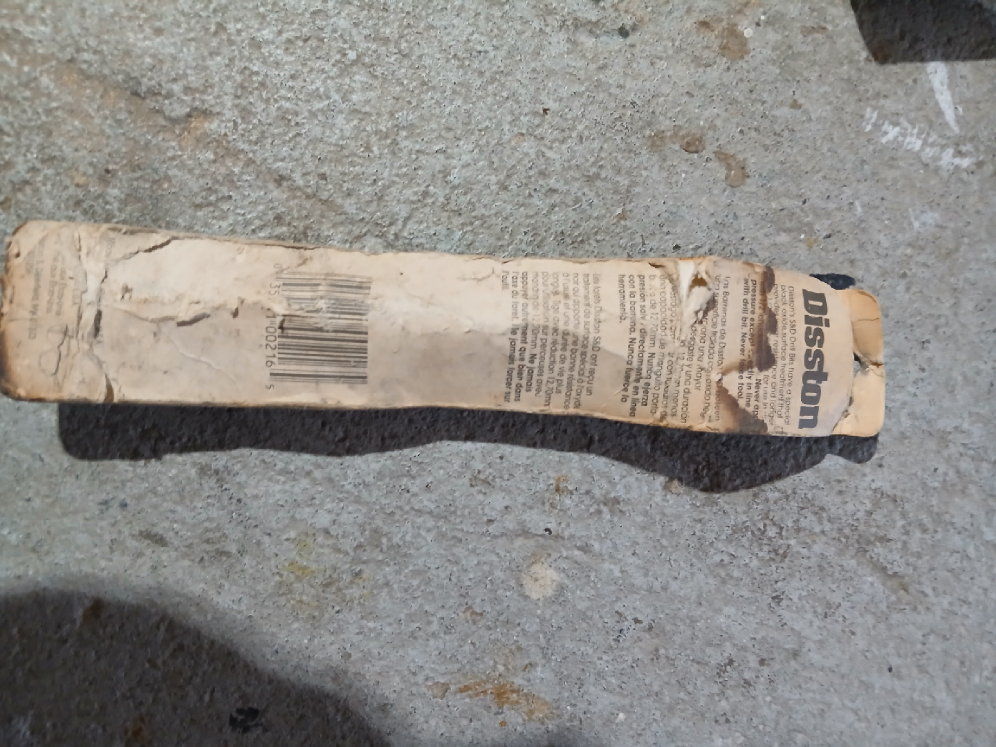 Disston 13/16" High Speed Steel S&D Drill Bit - photo 3