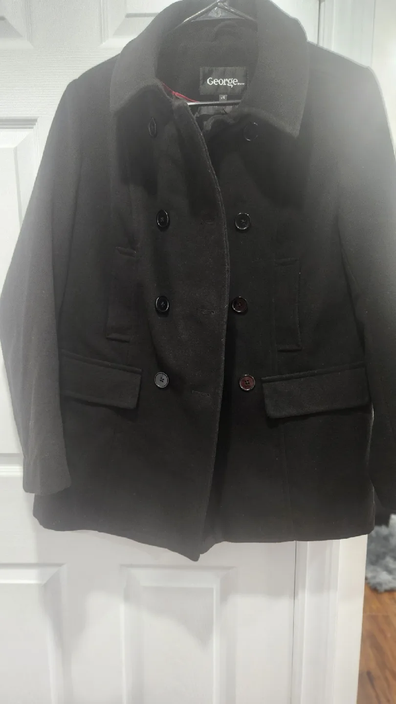 George Black Pea Coat image indicator(4)