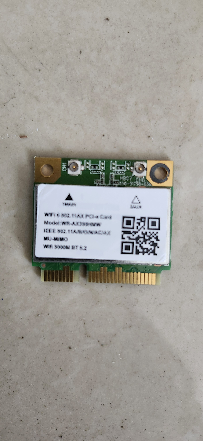 Wifi 6 802.11AX PCI-e Card WR-AX200HMW