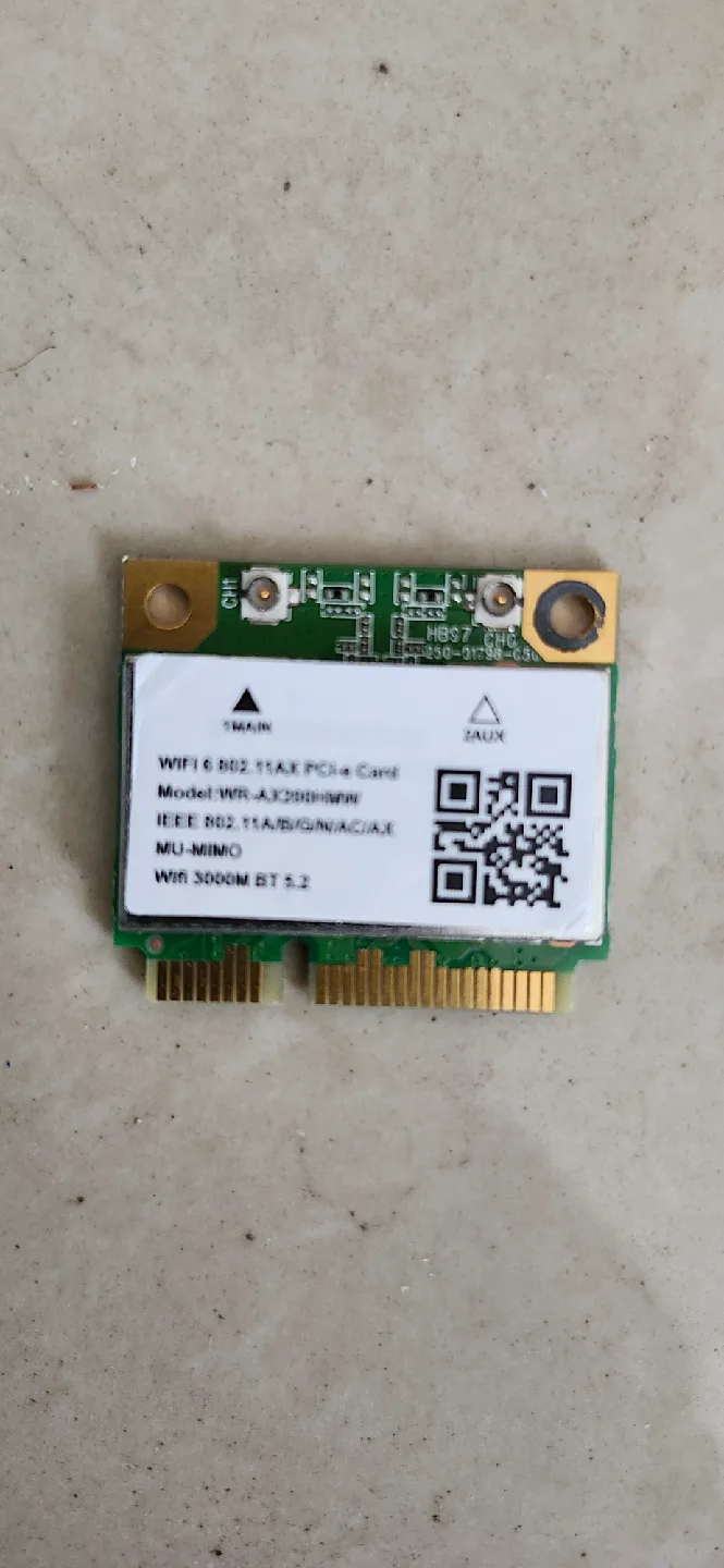 Wifi 6 802.11AX PCI-e Card WR-AX200HMW thumbnail