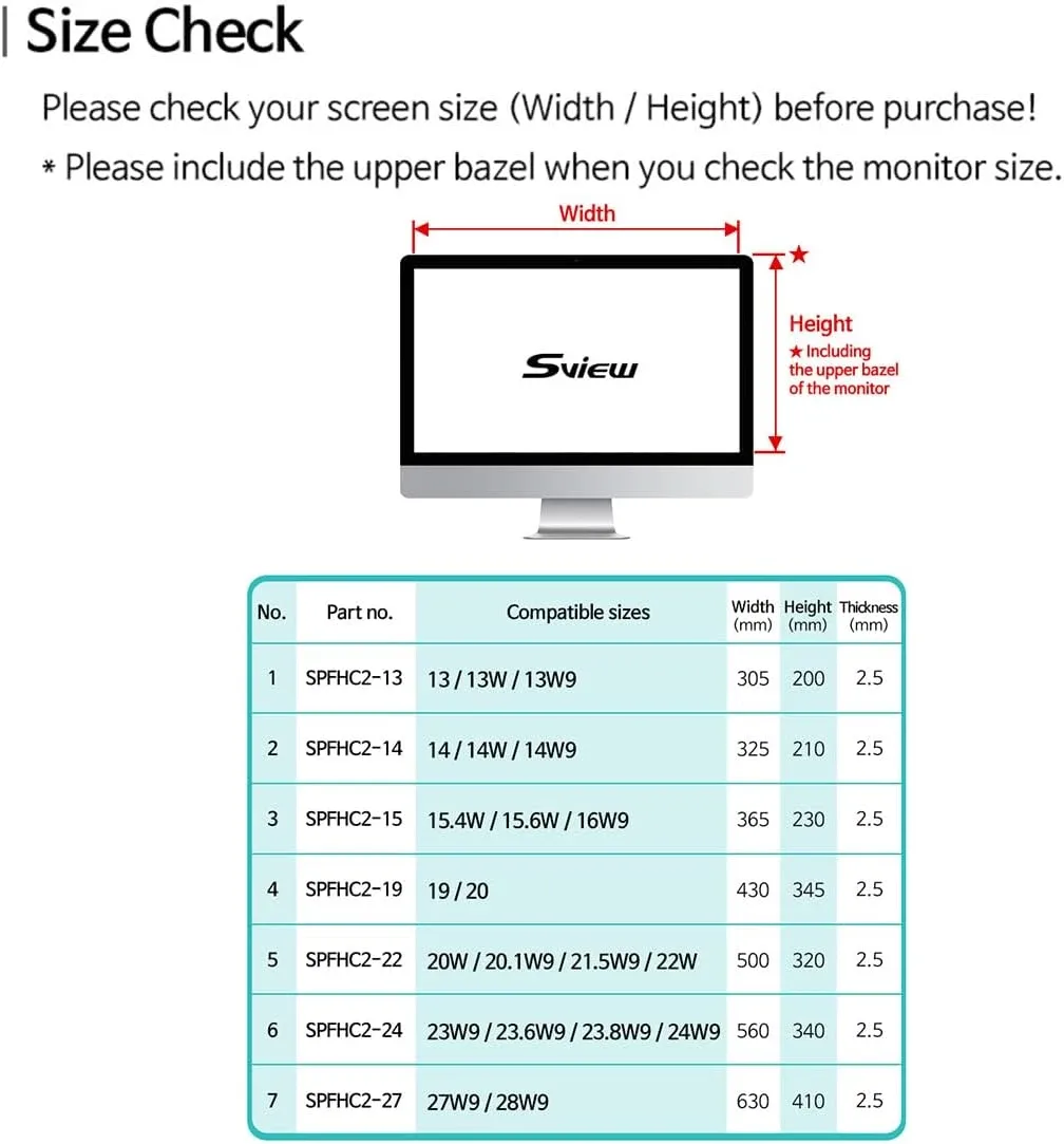 Privacy Screen Filter for Widescreen Computer Monitors BNIB image indicator(6)