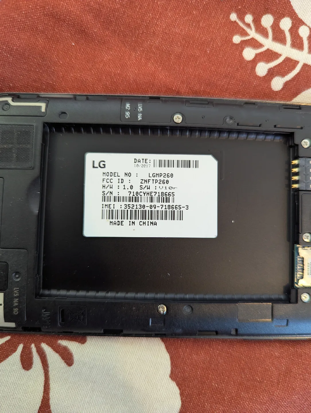 LG K20 Plus - 32 GB - Black (Read Description) image indicator(8)