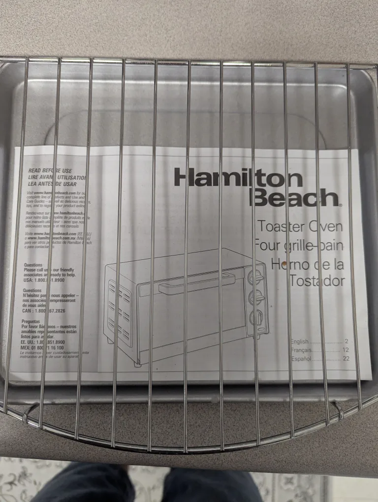 Hamilton Beach Toaster Oven image indicator(2)