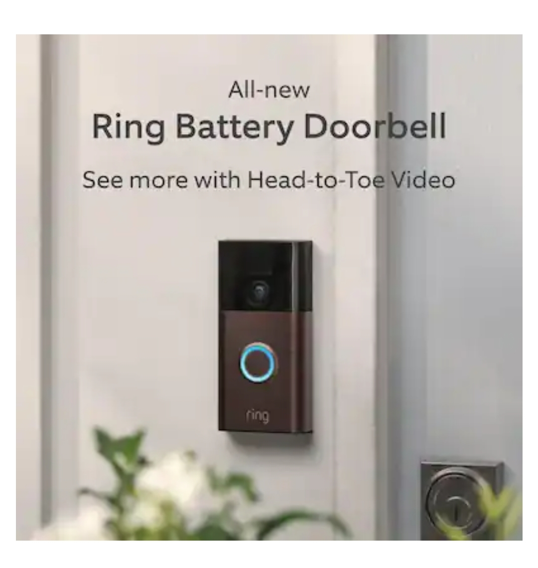 Ring Battery Doorbell - See Head-to-Toe Video - photo 2